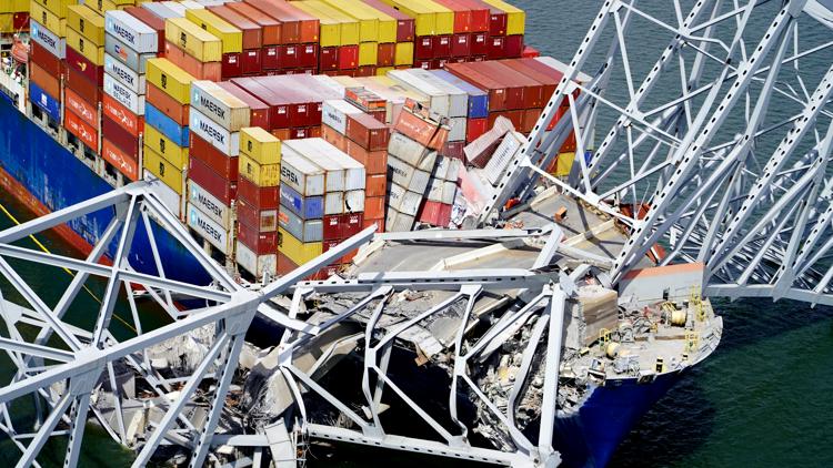 Justice Department sues over Baltimore bridge collapse and seeks $100M in cleanup costs
