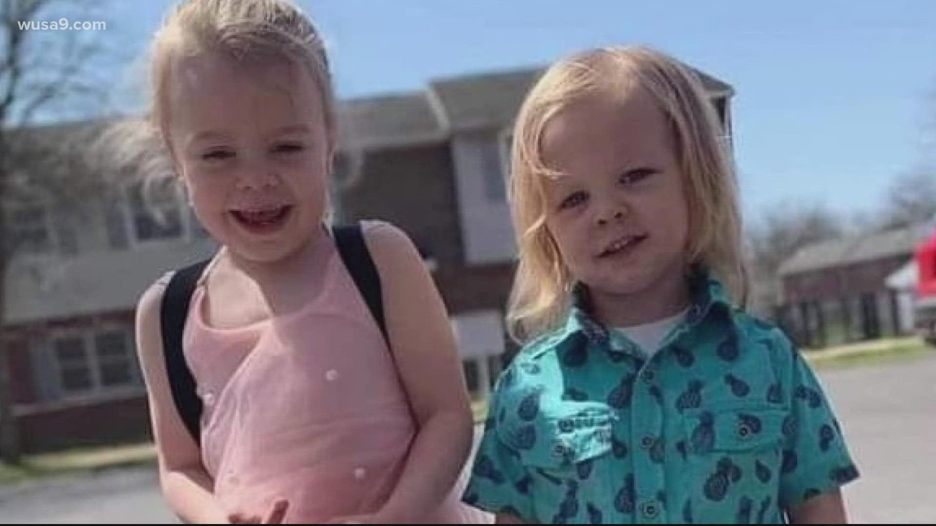 The pair were transported to Children's National but succumbed to their injuries Sunday. A GoFundMe to cover medical expenses has been set up for the family.