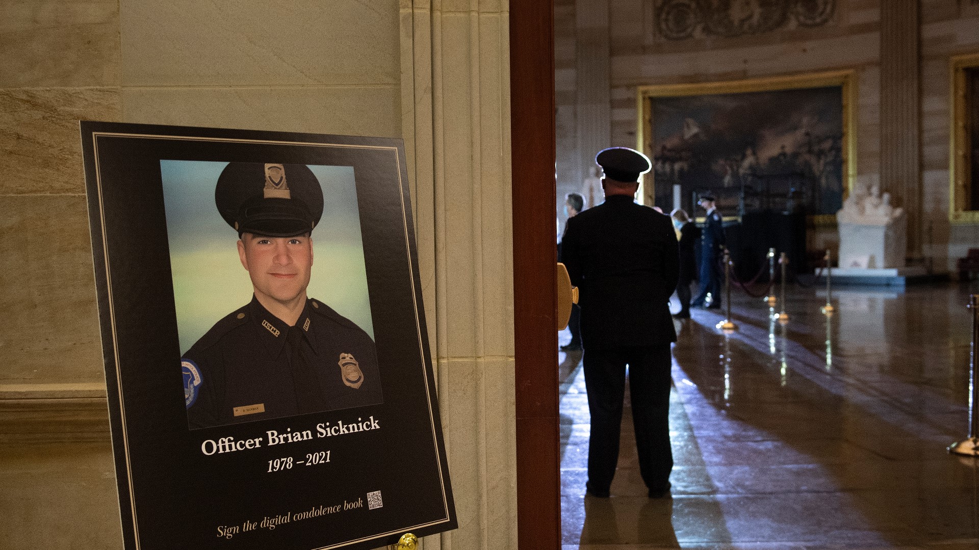 An official cause of death for Officer Brian Sicknick has not been released.