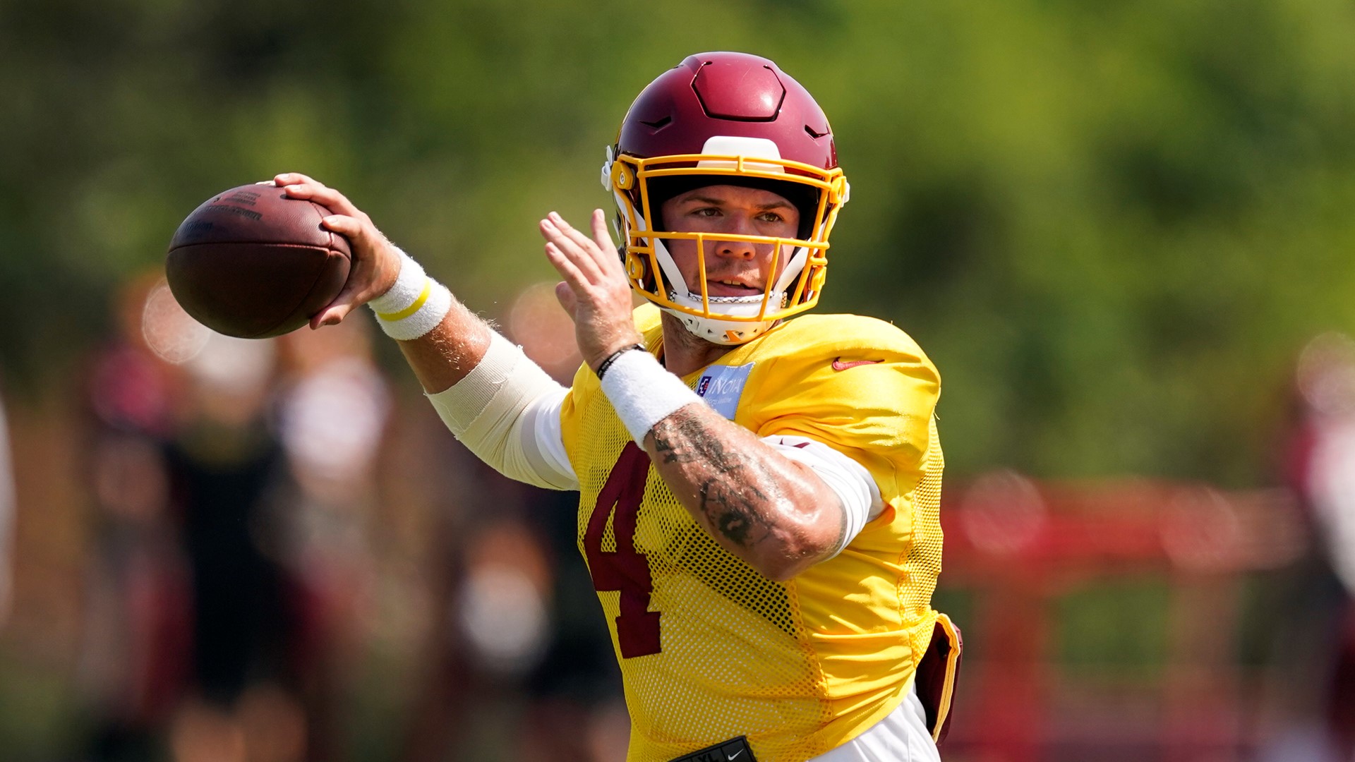 Washington Football Team quarterback Taylor Heinicke recently signed a 2-year contract worth up to $8.75 million.