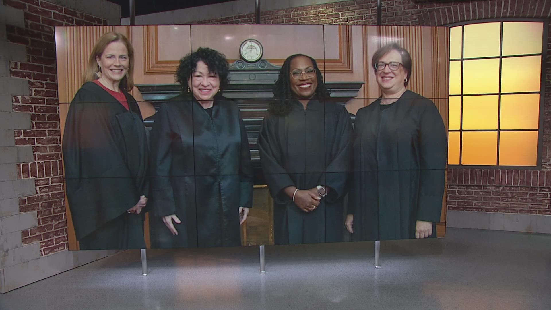 The four female Justices posed for a special photo after Ketanji Brown Jackson was sworn in.