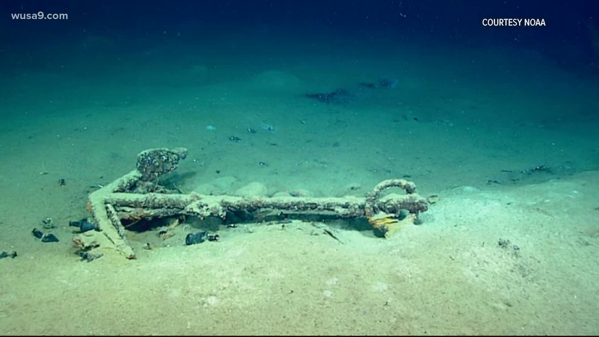 The wreckage of a whaling ship found at the bottom of the Gulf of Mexico opens a door to 19th history.