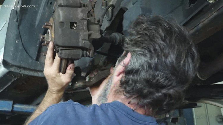 Parts backlog causing delays for auto repair shops across Hampton Roads, nationwide