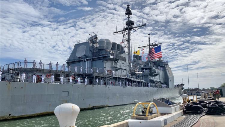 Commanding officer of USS Normandy relieved of duties