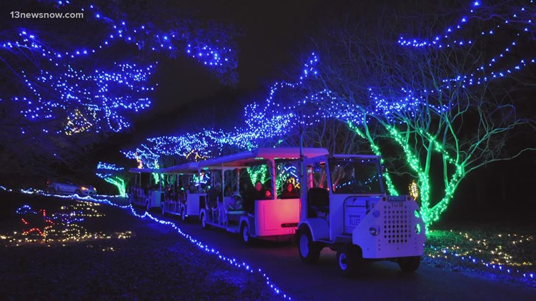 'Garden of Lights' returns to Norfolk Botanical Garden for holidays