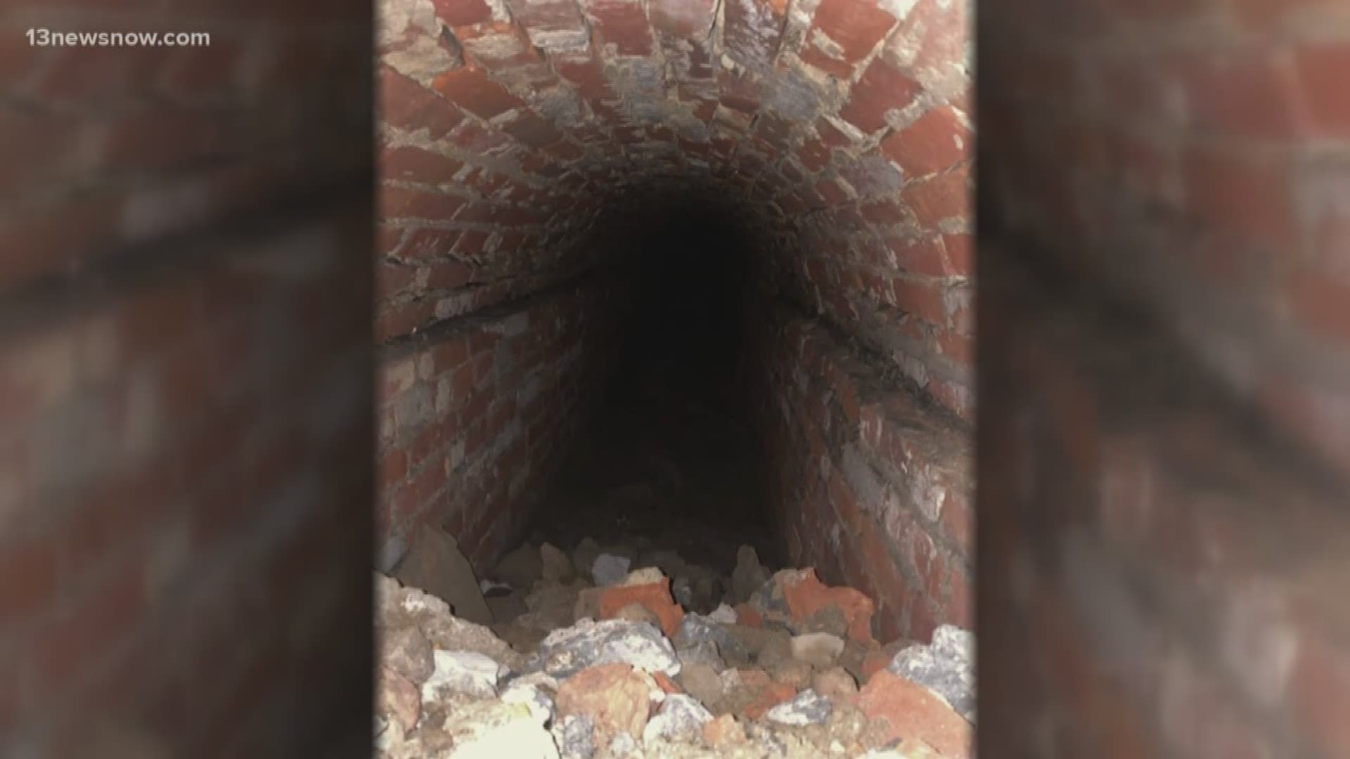 A tunnel was discovered under the Basilica of St. Mary of the Immaculate Conception. A historian believes it was part of the underground railroad.