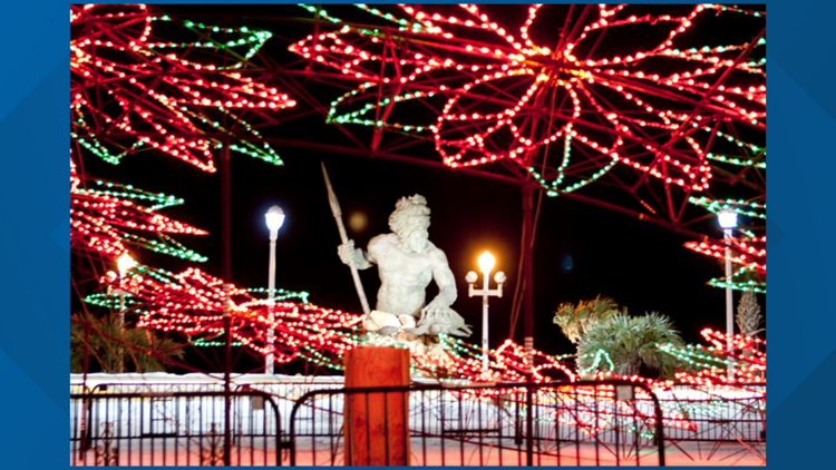 It's that time of year again when you can drive down the Virginia Beach boardwalk, looking at Christmas lights