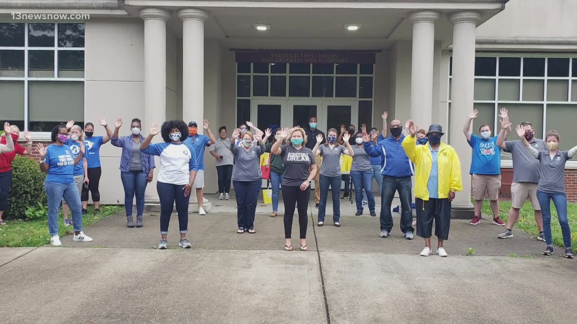 MAKING A MARK: An Achievable Dream Academy helping students cope with the pandemic.