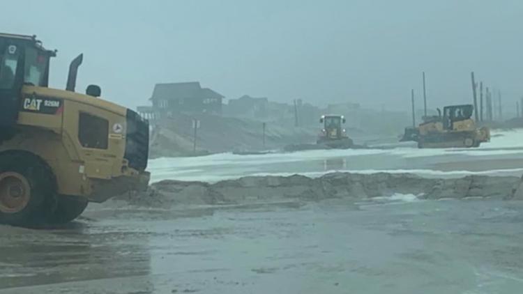 Coastal Flood Warning, other advisories issued for Dare County