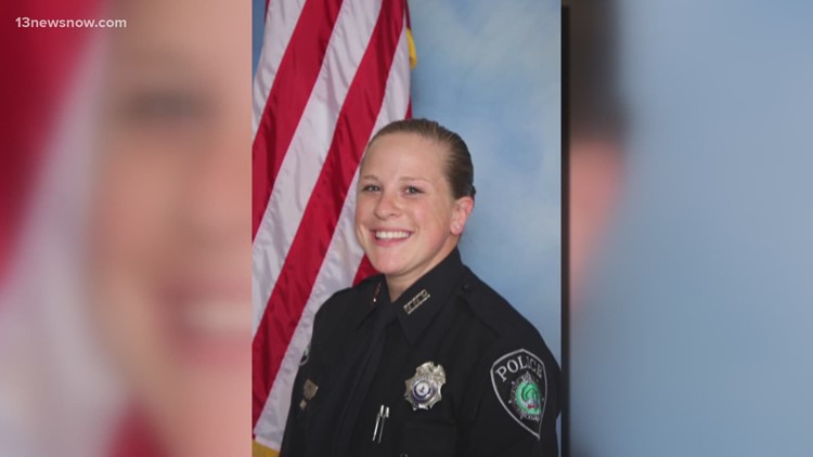 Jurors watch body camera footage of traffic stop that killed Newport News Officer Katie Thyne