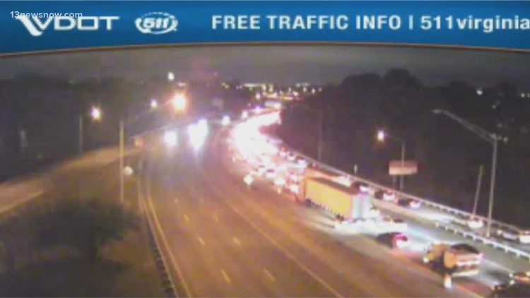 Fiery crash inside HRBT causes tunnel to be closed for several hours