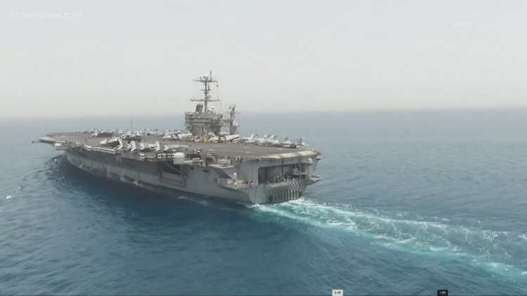 USS Harry S. Truman loses 3rd fighter jet since deploying after losing F/A-18 last week