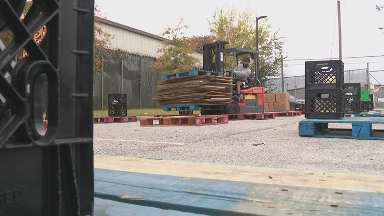 Forklift rodeo showcases skills of operators at Foodbank