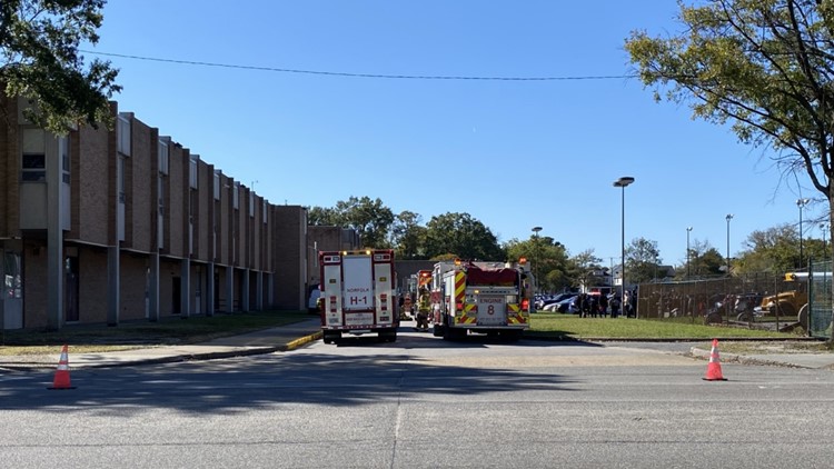 'Chemical emergency' at Booker T. Washington High School, Norfolk Fire & Rescue says