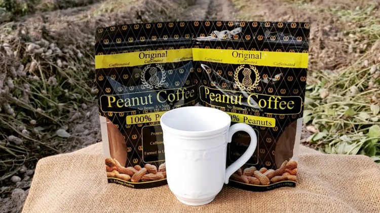 This 'peanut coffee' is acid-free, caffeine-free, and was invented in Suffolk