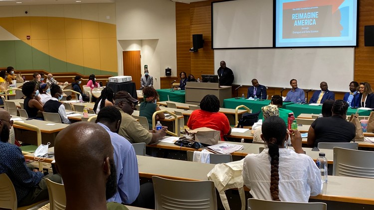 Donovon Lynch family hosts second 'Reimagine America' discussion at NSU