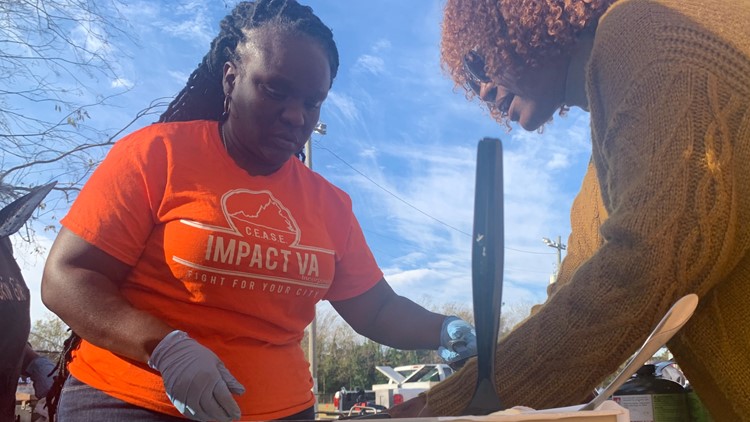 Days after Walmart mass shooting, two survivors serve others for Thanksgiving