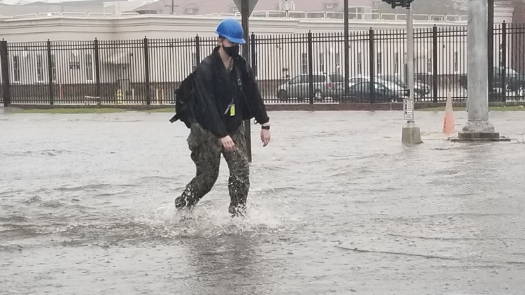 Portsmouth: Areas that flooded during Ian, are about to flood again, but it could be worse this time