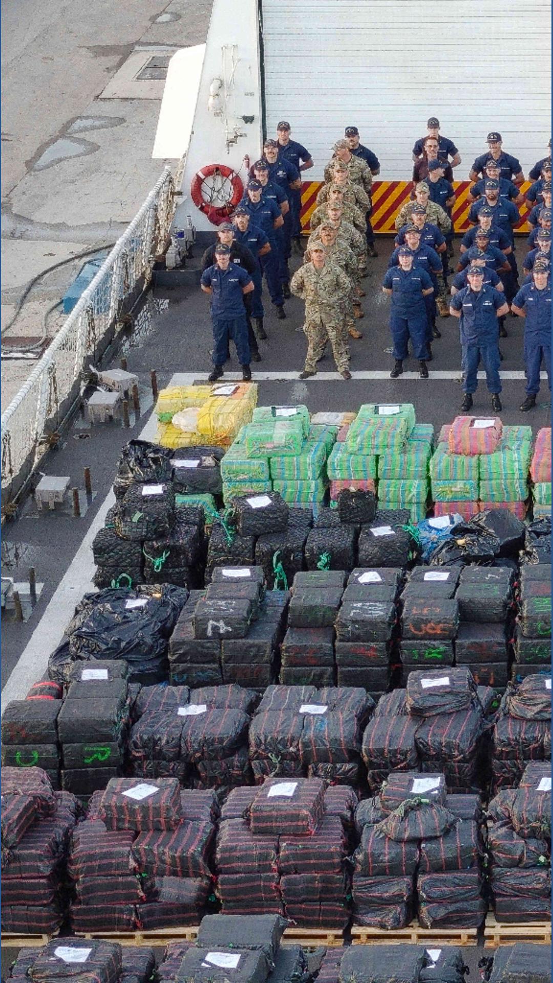 US Coast Guard seizes 40,000 lbs of cocaine in Pacific | wnep.com