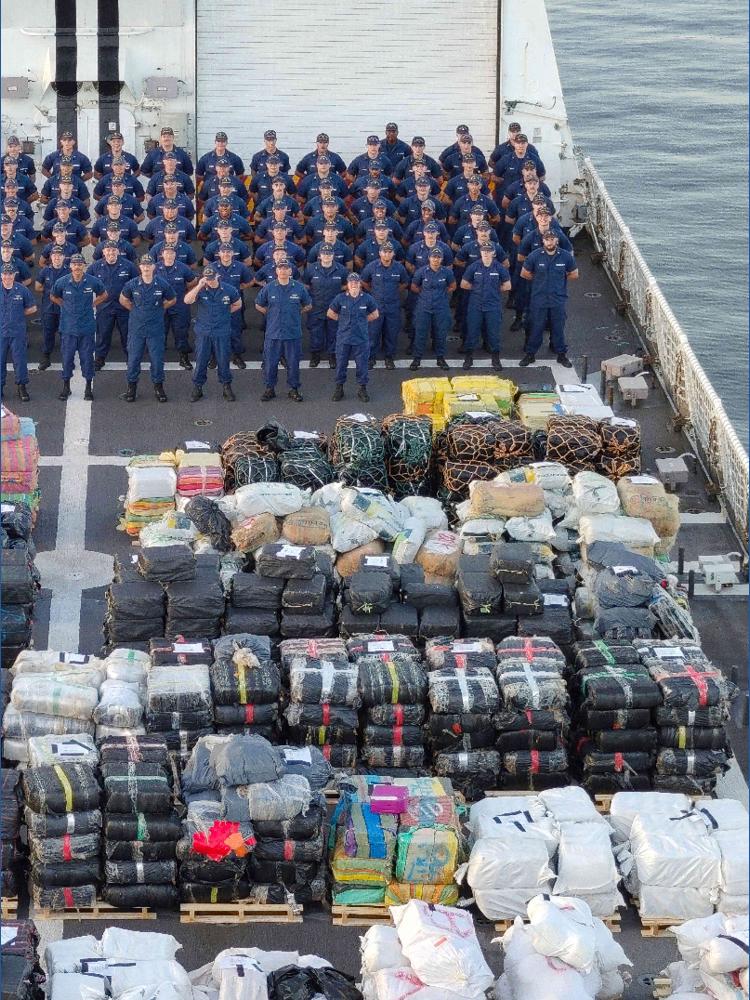 US Coast Guard seizes 40,000 lbs of cocaine in Pacific | wnep.com