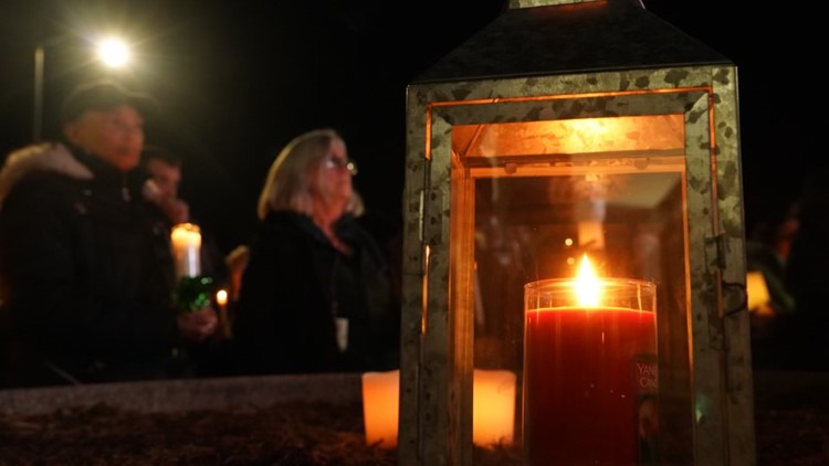 'Abby is a warrior' | Community vigil extends show of support for Richneck teacher hurt in shooting