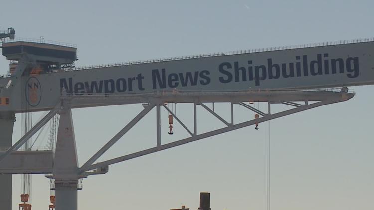 2 hurt after food truck catches fire at Newport News Shipbuilding