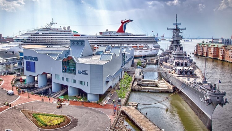 Carnival to double cruise operations out of Norfolk in 2023