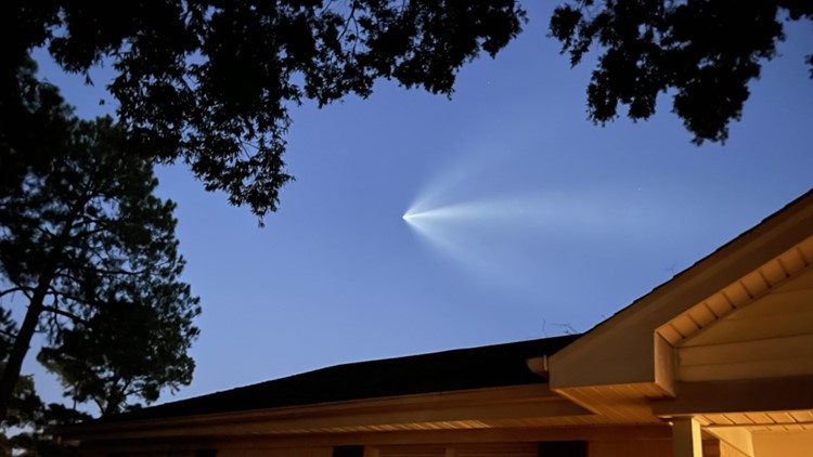 SpaceX launch visible all across Hampton Roads