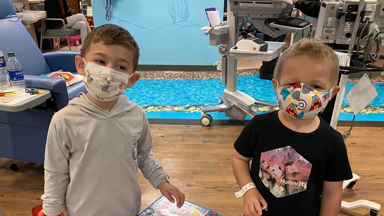 They battled leukemia together, and are now cancer free. Now, two Hampton Roads kids have their dream trip of going to Disney.