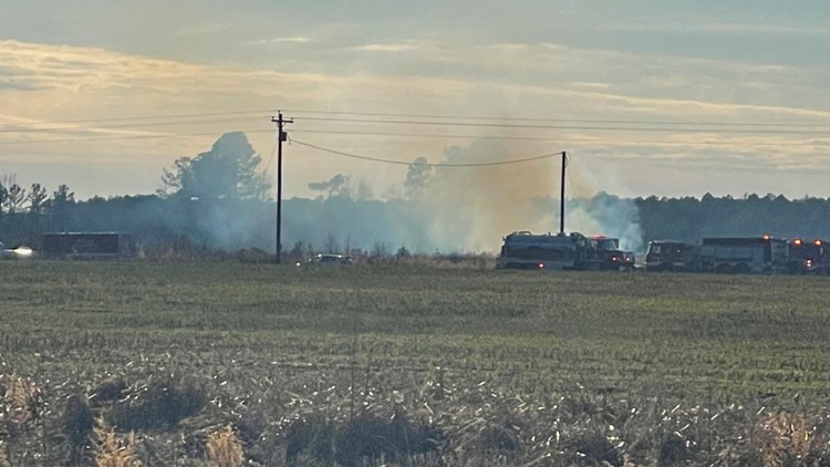 Two killed in small plane crash in Suffolk