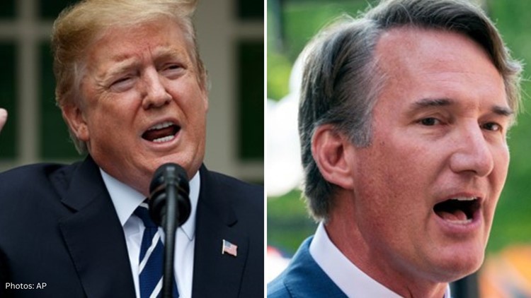 'I do not call people names' | Gov. Youngkin addresses Trump's comments about him on Truth Social