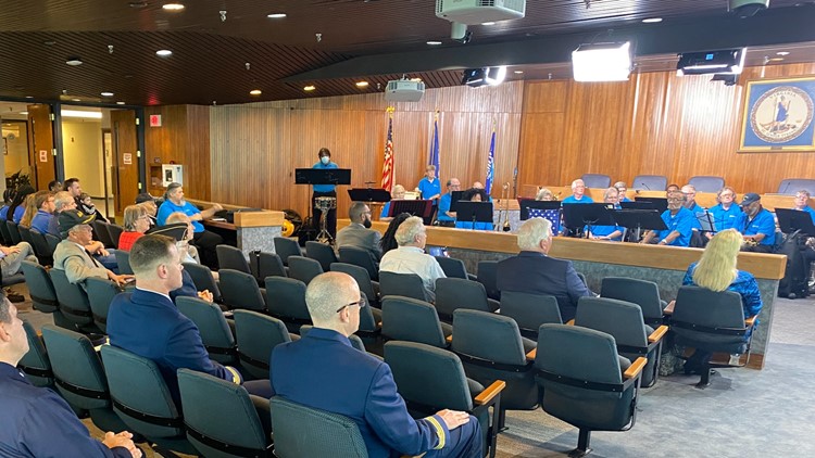 Coast Guard honors veterans in special ceremony in Portsmouth