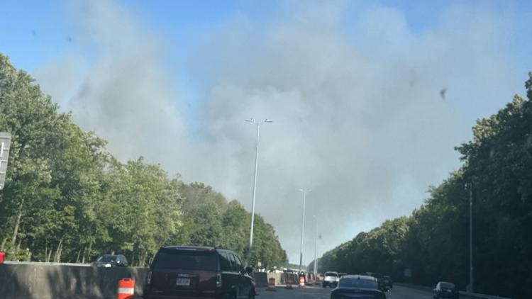 Hampton crews fighting fire at landfill