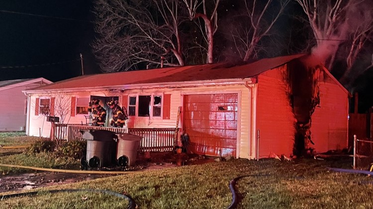 One person hurt; dog dies in Hampton house fire
