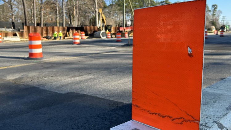 Drivers in Virginia Beach will encounter a new traffic pattern shift on part of Laskin Road