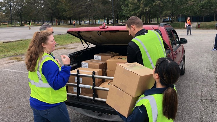 Foodbank of Southeastern Virginia and the Eastern Shore distributes food to 2,000+ households