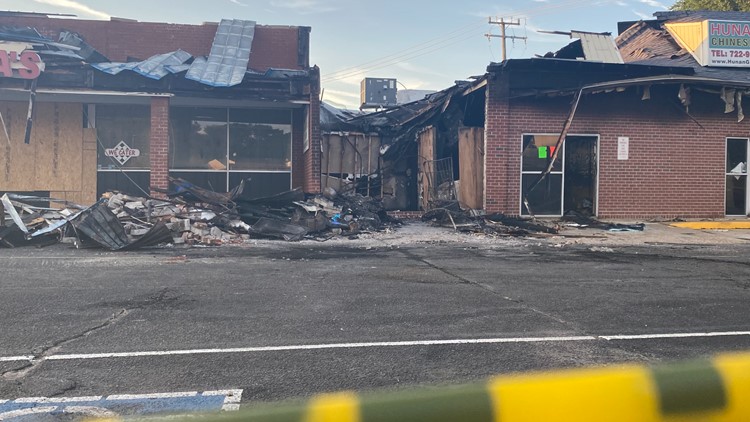 Beloved businesses at Buckroe Shopping Center in Hampton ruined by fire