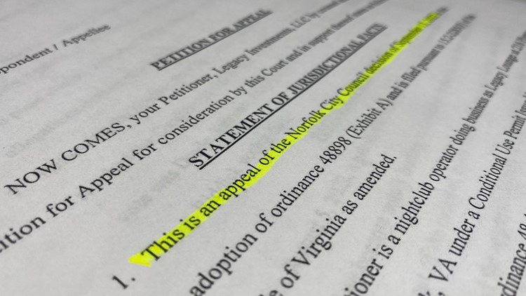 Legacy Restaurant & Lounge files appeal after city council revokes nightclub permit