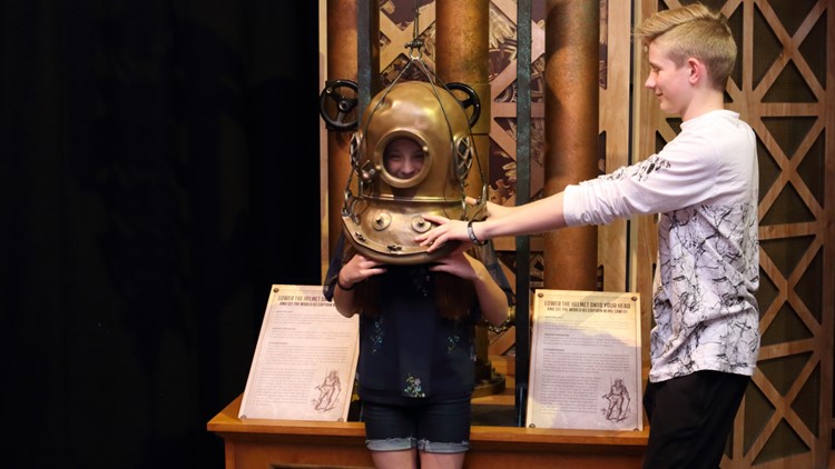 'Discover Steampunk' temporary exhibit brings art, sculptures, machines to Virginia Aquarium