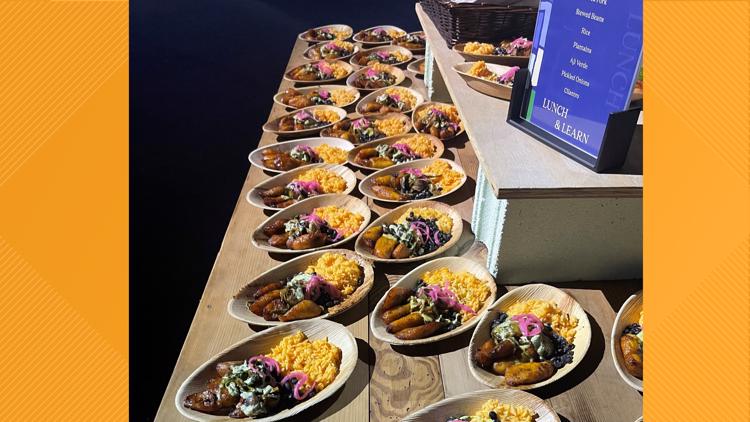 More than 50 local businesses cater Pharrell's Mighty Dream Forum