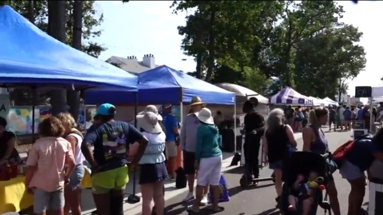 Old Beach Farmers Market brings fresh fruits, vegetables, pasture-raised meats, and more to ViBe District in Norfolk