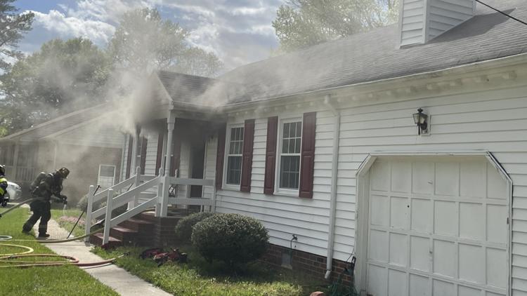 Chesapeake resident displaced after accidental fire