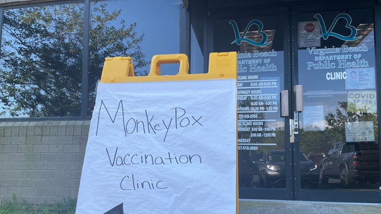 Virginia Beach health leaders see Monkeypox cases leveling
