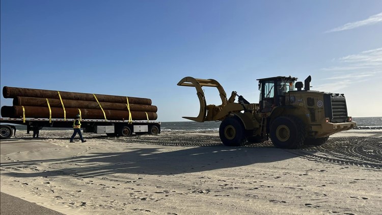 Hampton reopens Buckroe Beach after replenishing sand between Point Comfort, Pilot avenues