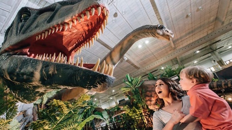 Jurassic Quest roars to life at the Hampton Roads Convention Center
