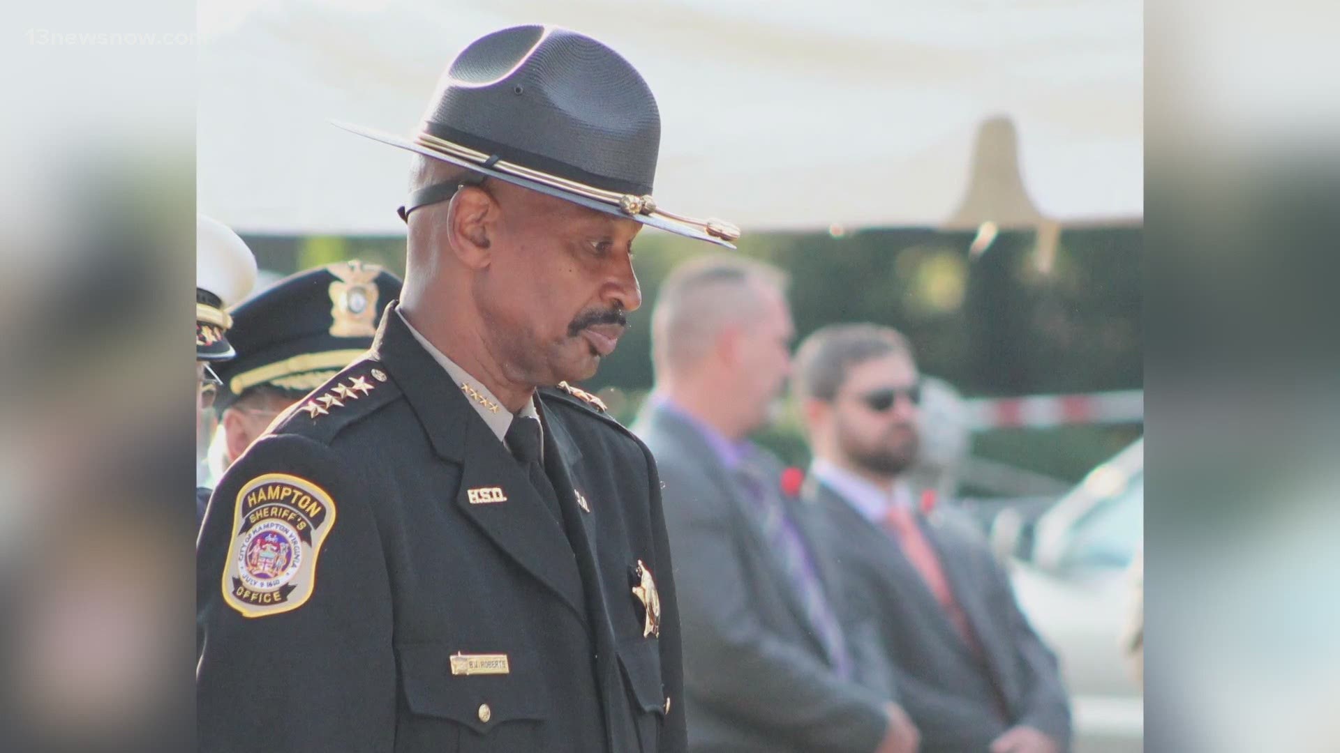 Hampton Sheriff B.J. Roberts, the first African-American to be sworn in as President of the National Sheriff’s Association in 2010 passed away on Dec. 26, 2020.