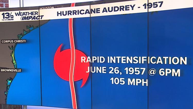 Major hurricanes rarely form in June, but this one caused catastrophic damage in 1957