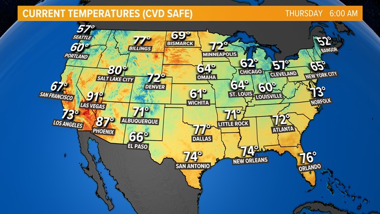 What's new? A change in the weather...maps, that is