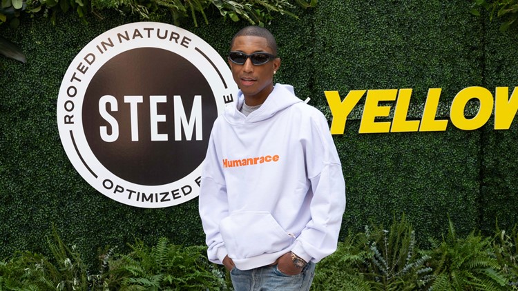 Pharrell's children's nonprofit, YELLOW, holds toy giveaway for community