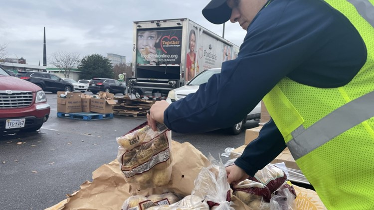 Three months after Family Dollar fire, food bank feeds almost 550 families in Norfolk food desert